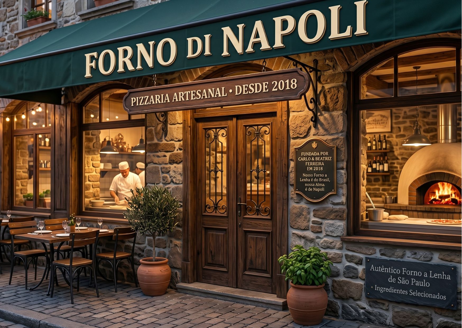Fachada Forno di Napoli